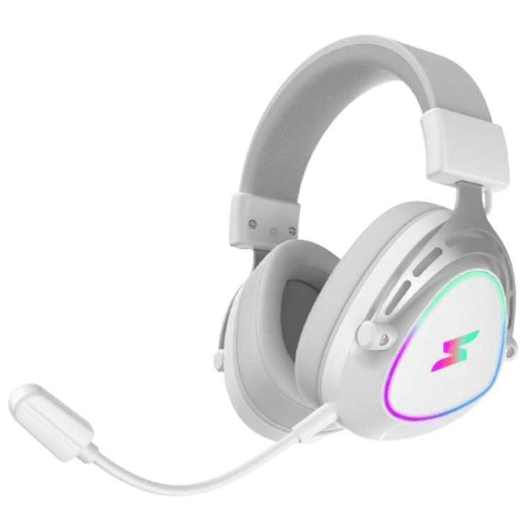 Headset Gamer Sem Fio SuperFrame Sound Pro, Branco