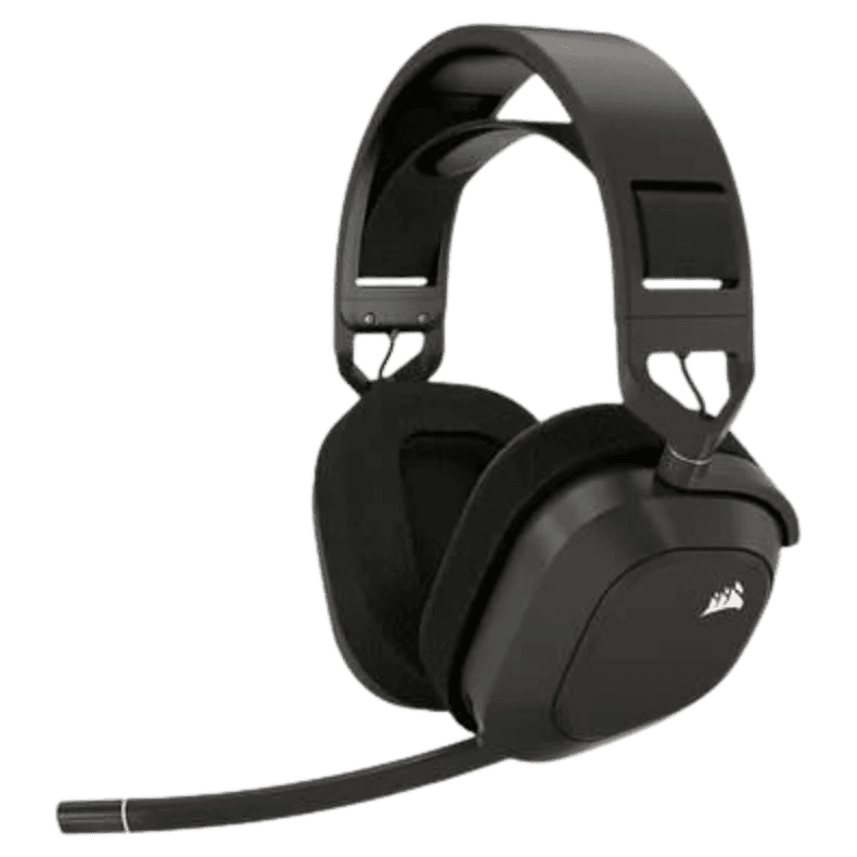 Headset Gamer Sem Fio Corsair HS80 MAX - Cinza Metálico