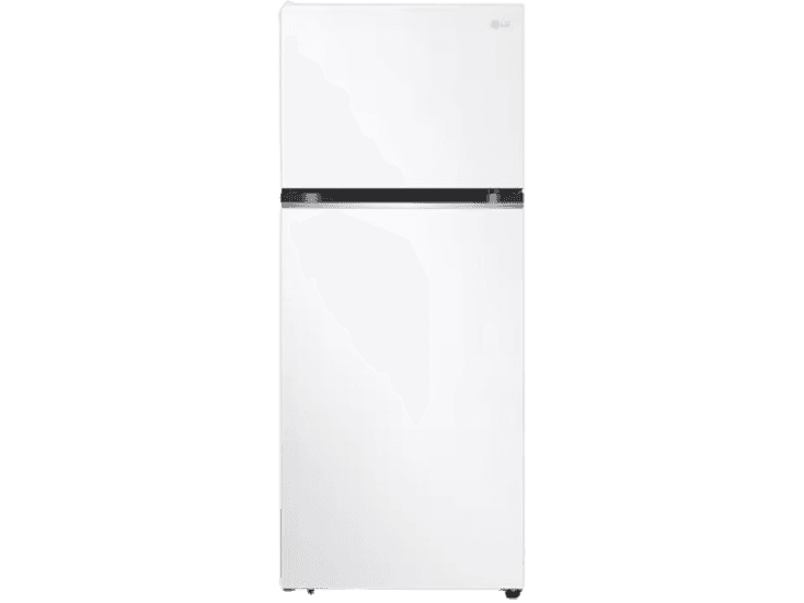 Geladeira/Refrigerador LG Frost Free Inox Duplex Branca 375L GN-B372PQW - 110V